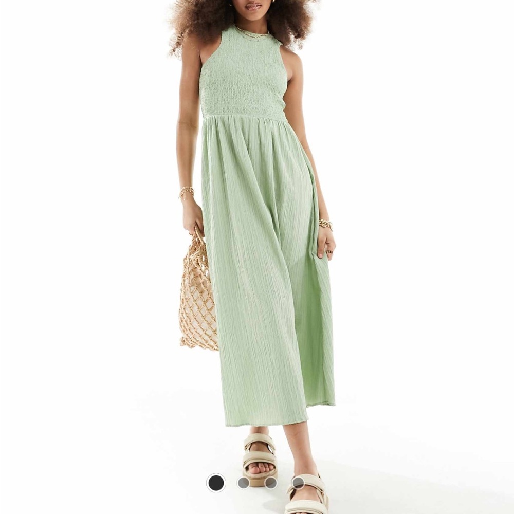 ASOS crinkle dress